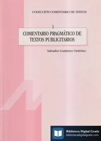Descargar Comentario Pragmático De Textos Publicitarios