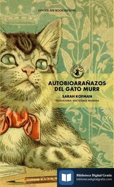 Descargar Autobiografía Del Gato Murr de Sarah Kofman