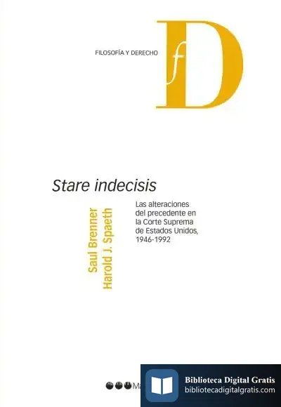 Descargar Stare Indecisis de Saúl Brenner