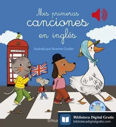 Descargar Mis Primeras Canciones En Inglés de Séverine Cordier