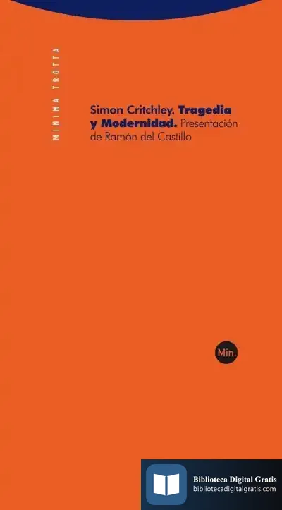 Descargar Tragedia Y Modernidad de Simon Critchley