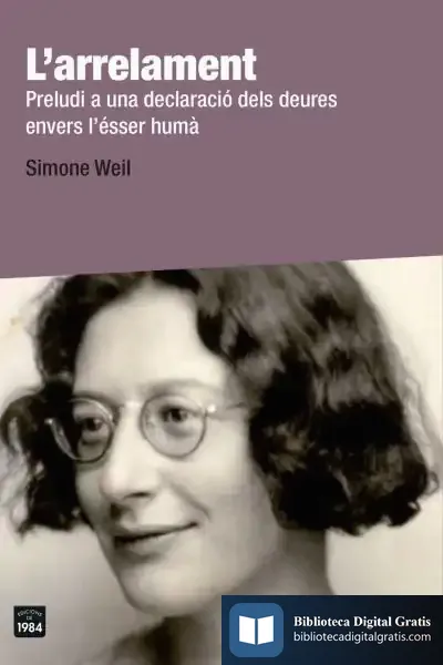Descargar L'Arrelament de Simone Weil