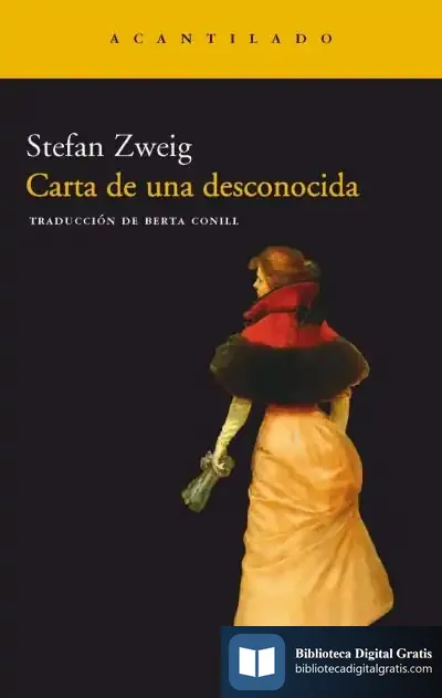 Descargar Carta De Una Desconocida
