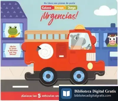 Descargar Coloca, Encaja, Juega. ¡Urgencias! de Susaeta Ediciones