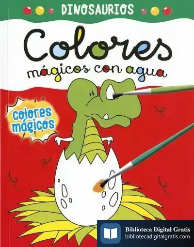 Descargar Colores Mágicos Con Agua. Dinosaurios de Susaeta Ediciones