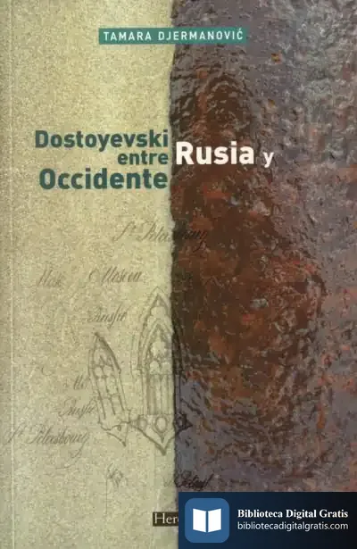 Descargar Dostoyevski Entre Rusia Y Occidente