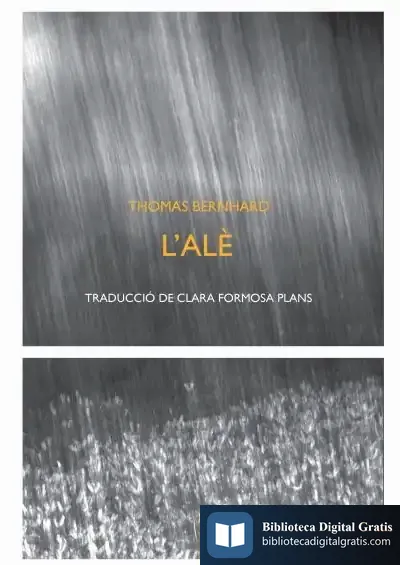 Descargar L'Alè de Thomas Bernhard