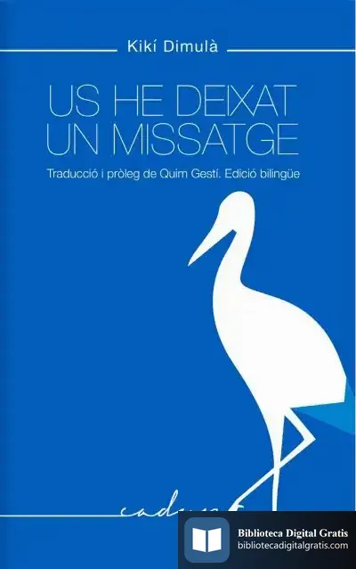Descargar Us He Deixat Un Missatge de Tina Vallès