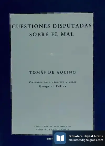 Descargar Cuestiones Disputadas Sobre El Mal de Tomás de Aquino