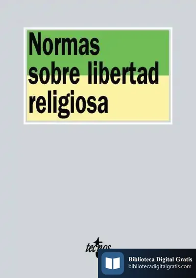 Descargar Normas Sobre Libertad Religiosa