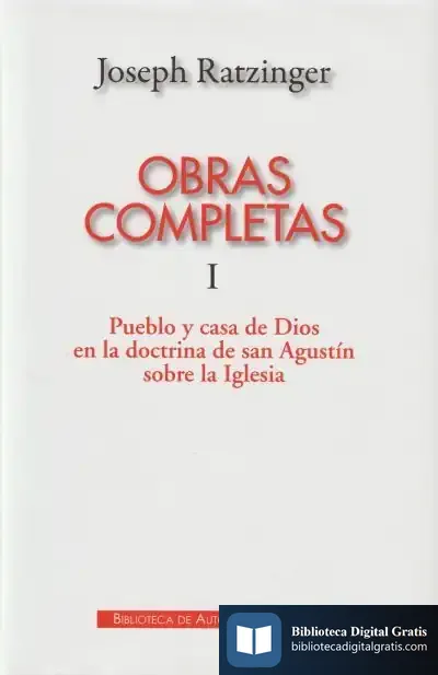 Descargar Obras Completas De Joseph Ratzinger. I