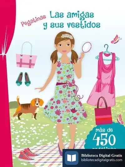 Descargar Pegatinas. Las Amigas Y Sus Vestidos de Carlos Busquets