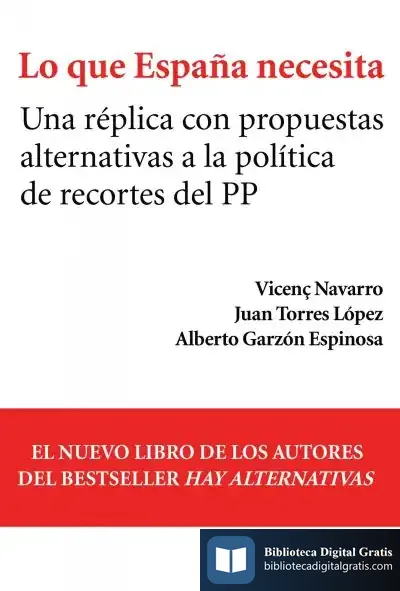 Descargar Lo Que España Necesita