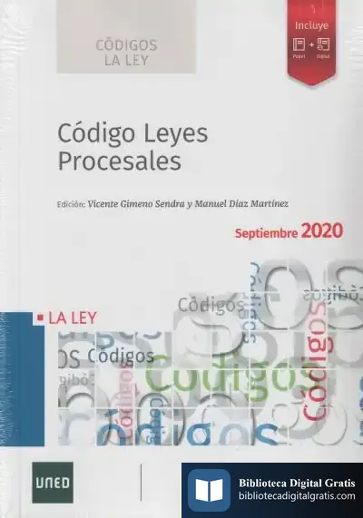 Descargar Código Leyes Procesales 2020