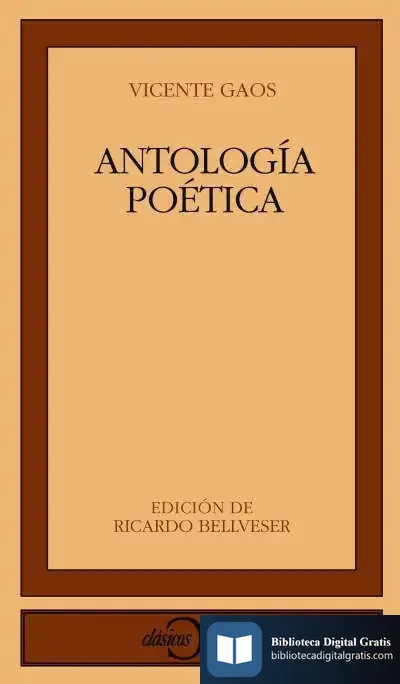 Descargar Antología Poética de José Antonio Conde