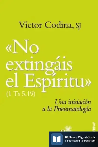 Descargar ""No Extingáis El Espíritu"" de Víctor Codina
