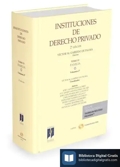 Descargar Instituciones De Derecho Privado Tomo Iv Familia Vol 2 de Víctor Manuel Garrido de Palma