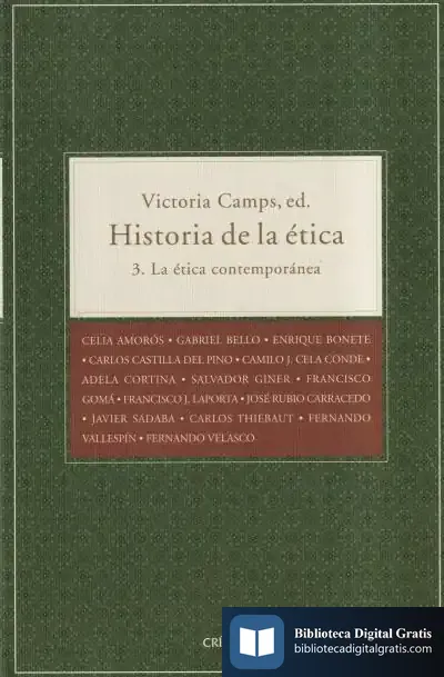 Descargar Historia De La Ética. Vol.Iii de Jaime Requena Juliani