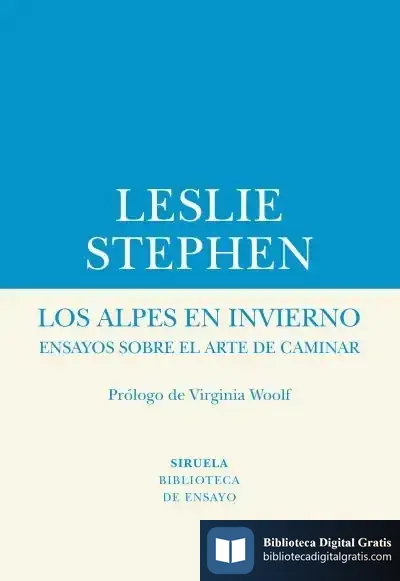 Descargar Los Alpes En Invierno de Virginia Woolf
