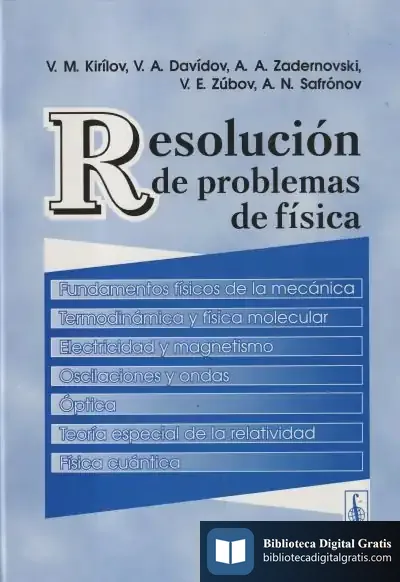 Descargar Resolución De Problemas De Física de Luis María Marina