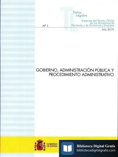 Descargar Gobierno, Administración Pública Y Procedimiento Administrativo de Ricardo García Villoslada
