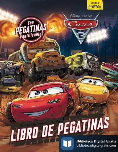 Descargar Cars 3. Libro De Pegatinas: Con Pegatinas Reutilizables de Walt Disney