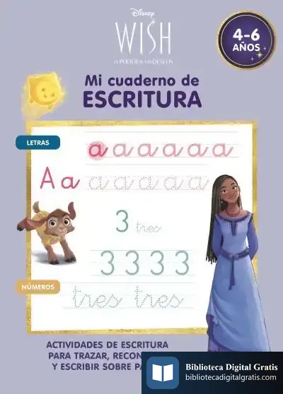 Descargar Disney Wish. Mi Cuaderno De Escritura
