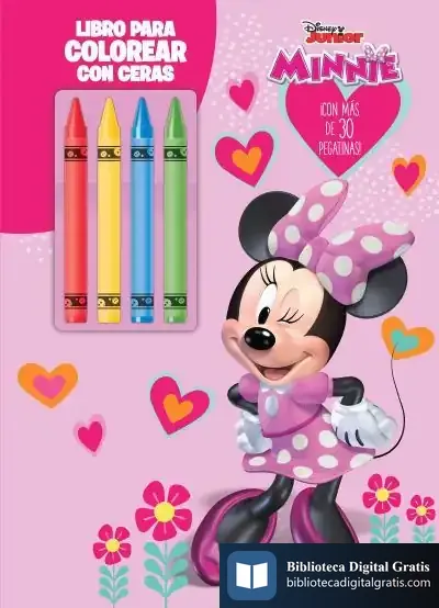 Descargar Minnie. Libro Para Colorear Con Ceras 2
