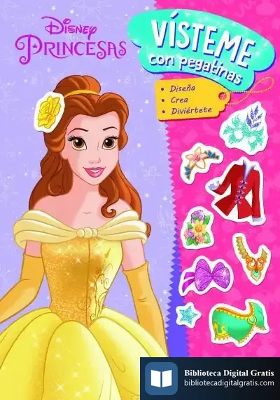 Descargar Princesas. Vísteme Con Pegatinas