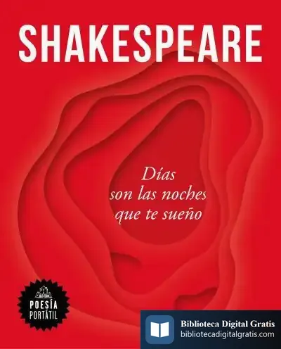 Descargar Días Son Las Noches Que Te Sueño de William Shakespeare