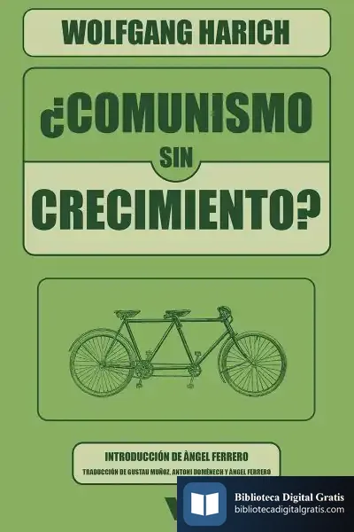 Descargar Comunismo Sin Crecimiento de Wolfgang Harich