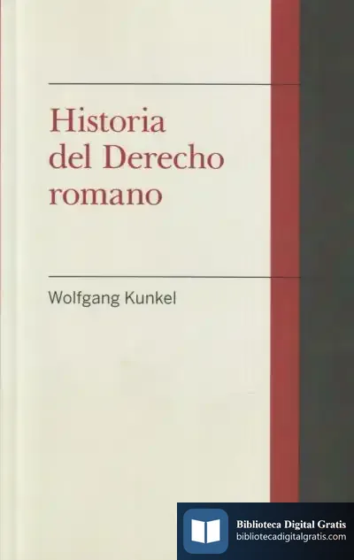 Descargar Historia Del Derecho Romano de José Carlos Bermejo Barrera