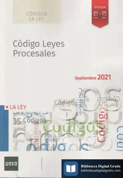 Descargar Codigo De Leyes Procesales (2021)