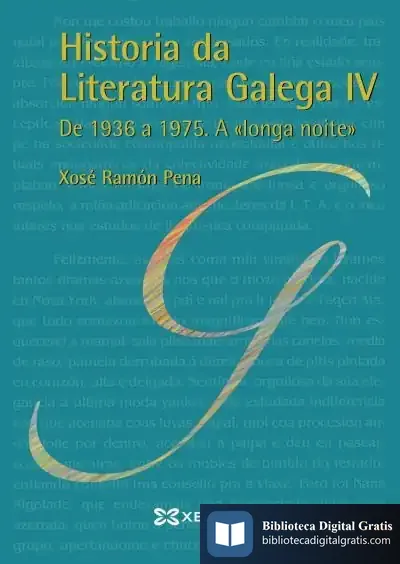 Descargar Historia Da Literatura Galega Iv