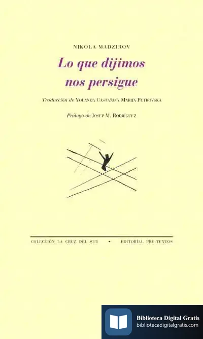 Descargar Lo Que Dijimos Nos Persigue
